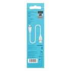 Кабель Borofone BX17, micro USB - USB, 2.4 А, 1 м, белый - Фото 4