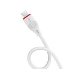 Кабель Borofone BX17, micro USB - USB, 2.4 А, 1 м, белый - Фото 5