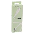 Кабель Borofone BX18, Type-C - USB, 3 А, 2 м, PVC оплётка, белый - фото 51451423 Кабель Borofone BX18, Type-C - USB, 3 А, 2 м, PVC оплётка, белый - фото 51451423