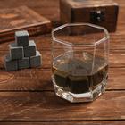 Камни для виски в холщовом мешочке «Тому, кто всегда впереди» 6 шт - фото 59763694