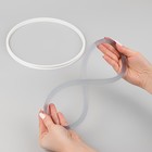 Пяльцы-рамка для вышивания, гибкое кольцо, d = 21 см, цвет МИКС - фото 23025232