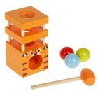 Стучалка «Животные», молоточек, три шарика, виды МИКС - Фото 1