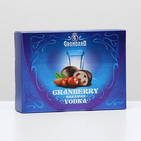 Конфеты глазированные «Марципановые с кусочками клюквы и водкой», 98 г 5437309