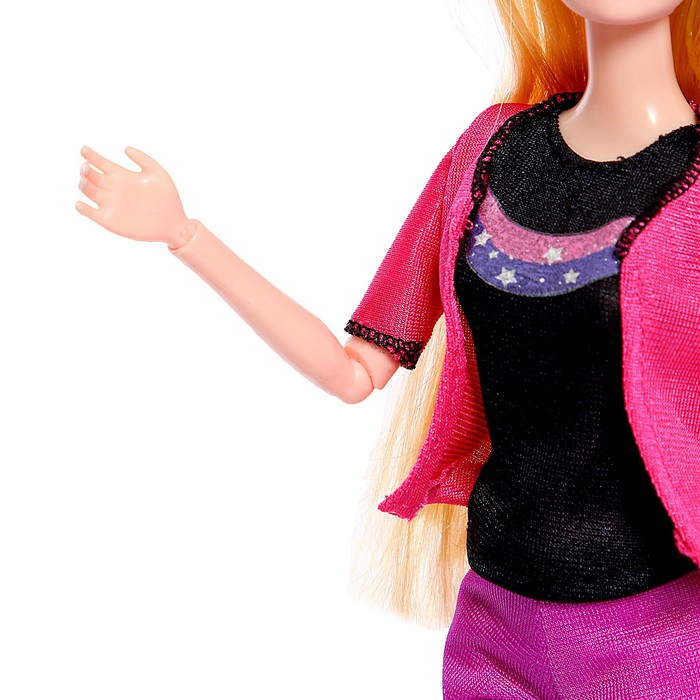 Кукла-модель шарнирная «Спортсменка» с малышкой, с аксессуарами, МИКС 48121