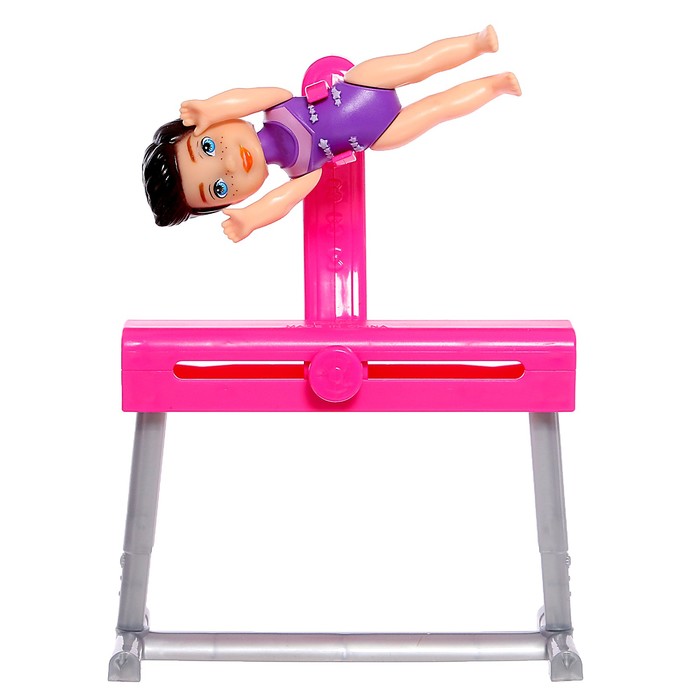 Кукла-модель шарнирная «Спортсменка» с малышкой, с аксессуарами, МИКС 48121