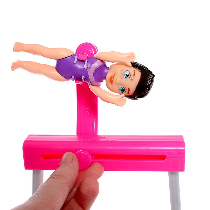 Кукла-модель шарнирная «Спортсменка» с малышкой, с аксессуарами, МИКС 48121