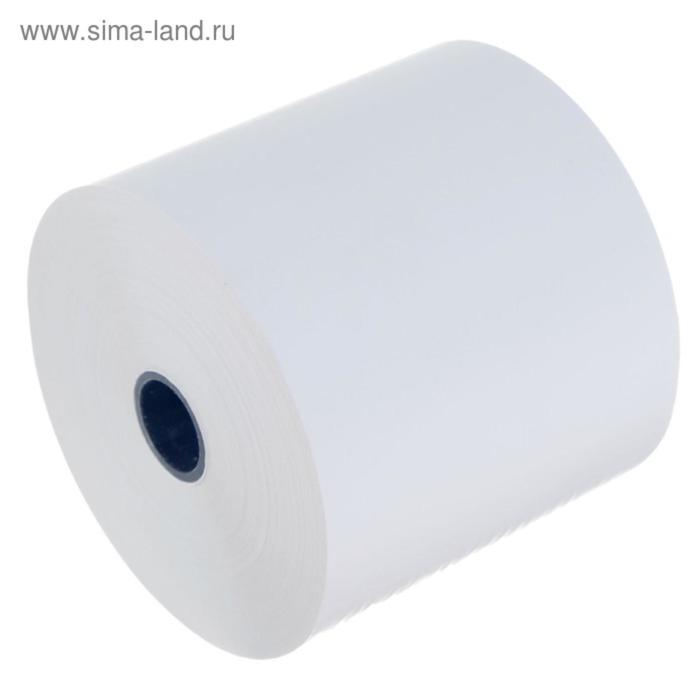 Чековая термолента, ширина 57 мм, длина 60 м, втулка 12 мм, 48 г/м² - Фото 1