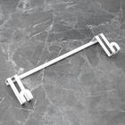 Держатель для полотенец на дверцу, белый - Фото 4