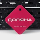 Сушилка для столовых приборов Доляна, 17.5×16.5×9 см, подвесная, металл, чёрная - Фото 7