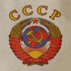 Шапка для бани "СССР" с принтом, белая - Фото 2