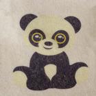 Шапка для бани, с принтом «Панда», полиэфир 70%, шерсть 30%, детская, «Добропаровъ» - Фото 4