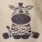 Шапка для бани и сауны «Зебра», шерсть, полиэфир, детская - Фото 4