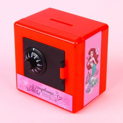 Копилка сейф, 8,8 см х 7,5 см х 8,8 см "Красотки", Принцессы
