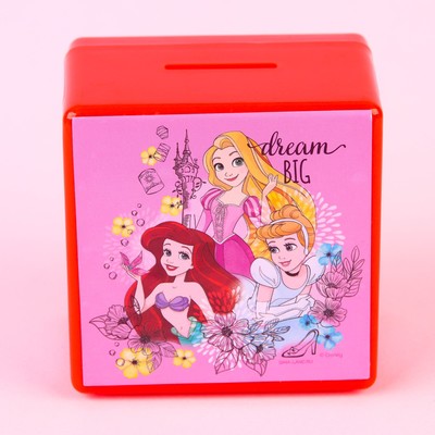 Копилка сейф, 8,8 см х 7,5 см х 8,8 см "Красотки", Принцессы