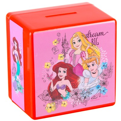 Копилка сейф, 8,8 см х 7,5 см х 8,8 см "Красотки", Принцессы