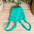 Набор для бани и сауны 5 в 1(сумка,шапка,варежка,коврик,мочалка),с принтом "Жар Пар",белый - Фото 8