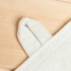 Набор для бани и сауны 5в1(сумка,шапка,варежка,коврик,мочалка),с принтом"Поддай пару",белый - Фото 5