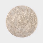 Салфетки сервировочные на стол Доляна «Листья», d=38 см, 4 шт., золотые - Фото 6