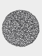 Салфетки сервировочные на стол Доляна «Паутинка», d=38 см, 4 шт., чёрные - Фото 3