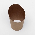 Упаковка для картофеля фри, крафт, 13.2×9.1×6 см - Фото 4