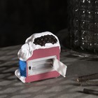 Светодиодная фигура «Сказочный домик», керамика, батарейки АААх3 (не в комплекте), свечение мульти - фото 30300485