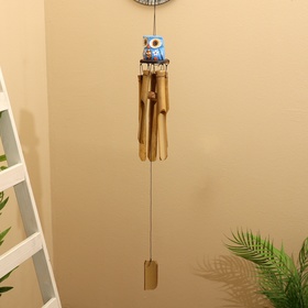 {{photo.Alt || photo.Description || 'УЦЕНКА Музыка ветра «Совушка праздник», 7×7×30 см, бамбук'}}