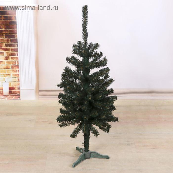 Искусственная ёлка «Таёжная», 100 см, ПВХ ветки отгибаются - Фото 1