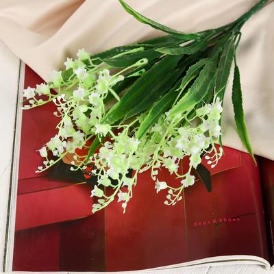 Букет искусственный «Молодой ландыш», h=34 см