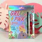 Набор "GRL PWR" (патчи, жидкая помада и карандаш для губ) - фото 118562128