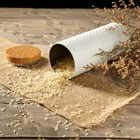 Банка для сыпучих «Ромб», 790 мл, 19×7.5×7.5 см, жесть, белая - Фото 6