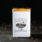 Банка для кофе «Дом и поле», 19×12×8 см, жесть, белая - Фото 8