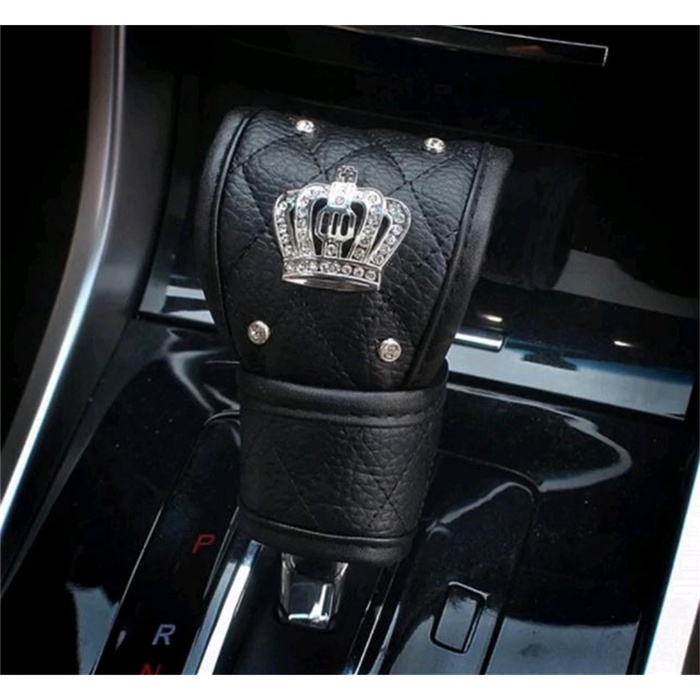 Чехол на коробку передач, Корона, черный - Фото 1