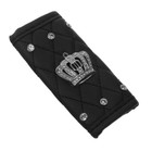 Чехол на ручник «Корона» черный - Фото 2