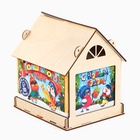 Детский сладкий новогодний подарок «С Новым годом», конфеты 500 г, краски акварель 12 цветов, кормушка - Фото 4