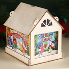 Детский сладкий новогодний подарок «С Новым годом», конфеты 500 г, краски акварель 12 цветов, кормушка - Фото 9