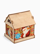 Сладкий детский новогодний подарок «Дед Мороз»: конфеты 500 г, краски 12 цветов, кормушка - Фото 2