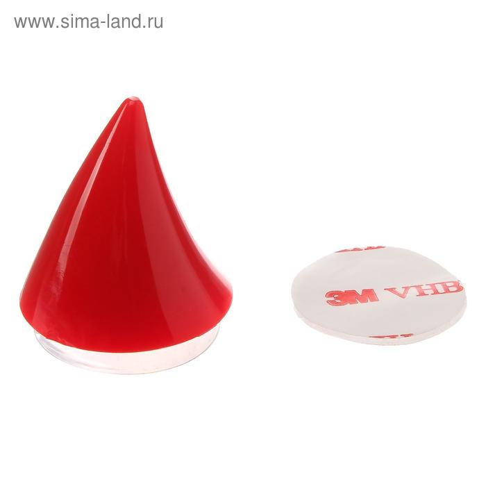 Аксессуар на мотоциклетный шлем TORSO, рог, красный, пластик - Фото 1