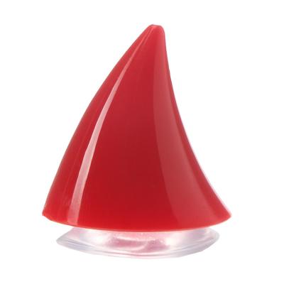 Аксессуар на мотоциклетный шлем TORSO, рог, красный, пластик