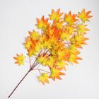Декор «Листья на ветке» цвет зелёно-жёлто-оранжевый - Фото 1
