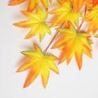 Декор «Листья на ветке» цвет зелёно-жёлто-оранжевый - Фото 2