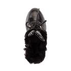 Ботинки зимние детские, цвет чёрный, размер 33 - Фото 4