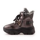 Ботинки детские, цвет бронзовый, размер 33 - фото 21143327