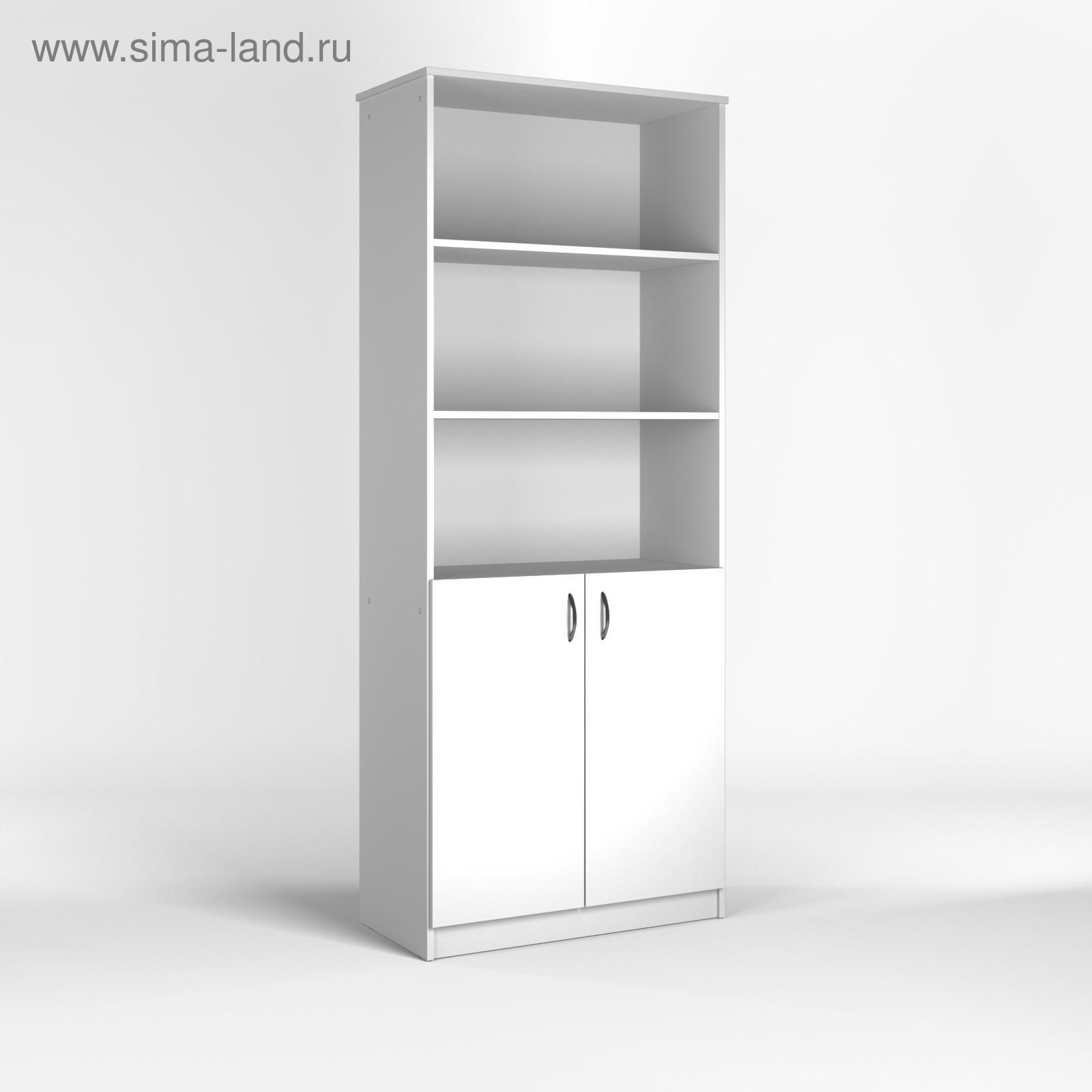 Шкаф комбинированный 800*400*1980 Белый (5428687) - Купить по цене от 8 ...