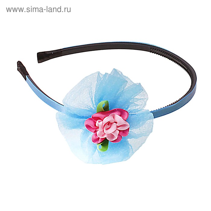ободок для волос" Маленькая модница" розочка - Фото 1