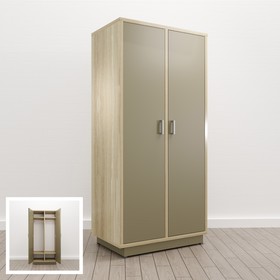 Шкаф для одежды1000*600*2112мм Дуб/Мокко