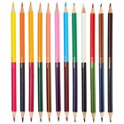 Цветные карандаши, 24 цвета, двусторонние, Минни Маус - Фото 2