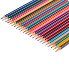 Цветные карандаши, 24 цвета, трехгранные, Человек-паук - Фото 5