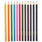 Цветные карандаши, 12 цветов, трехгранные,, Тачки - Фото 4