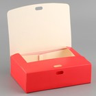 Коробка подарочная складная, упаковка, «С 8 марта», 16.5 х 12.5 х 5 см, БЕЗ ЛЕНТЫ - Фото 5