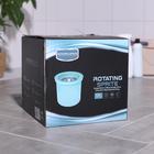 Швабра с отжимом и ведро «Мини»: ведро с металлической центрифугой 10 л, швабра, запасная насадка из микрофибры - Фото 6